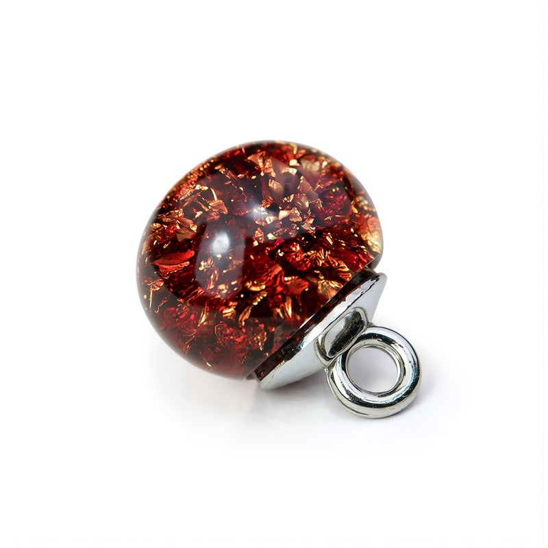 Large Sewing Eye Glass Gold Buttons No Snag No Rust for Hanfu Qipao - Image 2