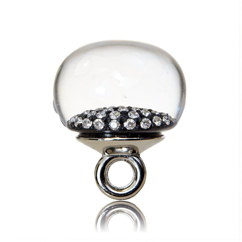 Large Sewing Eye Glass Gold Buttons No Snag No Rust for Hanfu Qipao - Image 1