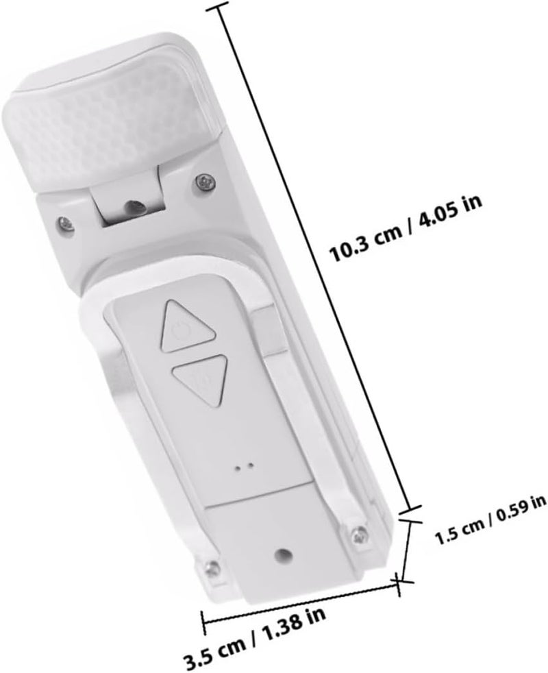 ULTECHNOVO مصباح قراءة قابل للشبك، مصباح LED يعتني بالعين، قابل لإعادة الشحن عبر USB، مع ثلاثة أوضاع قابلة للتعتيم، مصباح قراءة محمول بجانب السرير للدراسة الليلية والسفر - Image 1