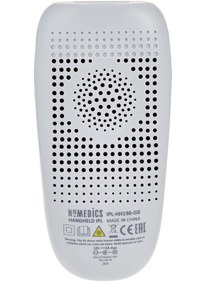 HoMedics Homedics Ipl Hh190Bnd Duo One And Blossom Mini Bundle, Hair Remover And Silicone Facial Cleansing Brush White & Pink Pack Of 1, Multi-Colour  - Image 3
