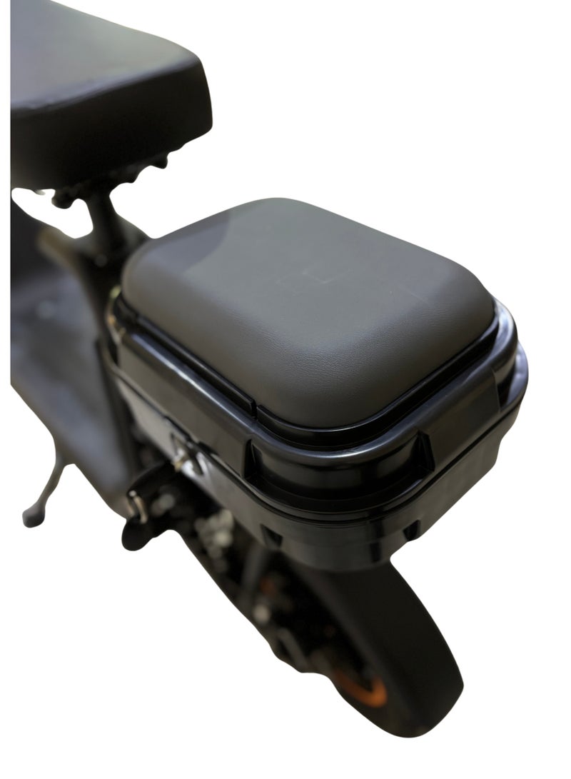 إيرو أيرو X12 سكوتر كهربائي مزود بكرسي, 500 واط, بطارية ليثيوم, سله أماميه, كرسي خلفي, ضمان سنة - Image 5