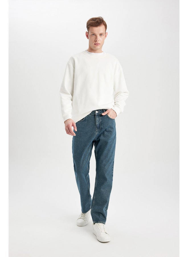DeFacto Man Straight Fit Denim Trousers  - Image 5