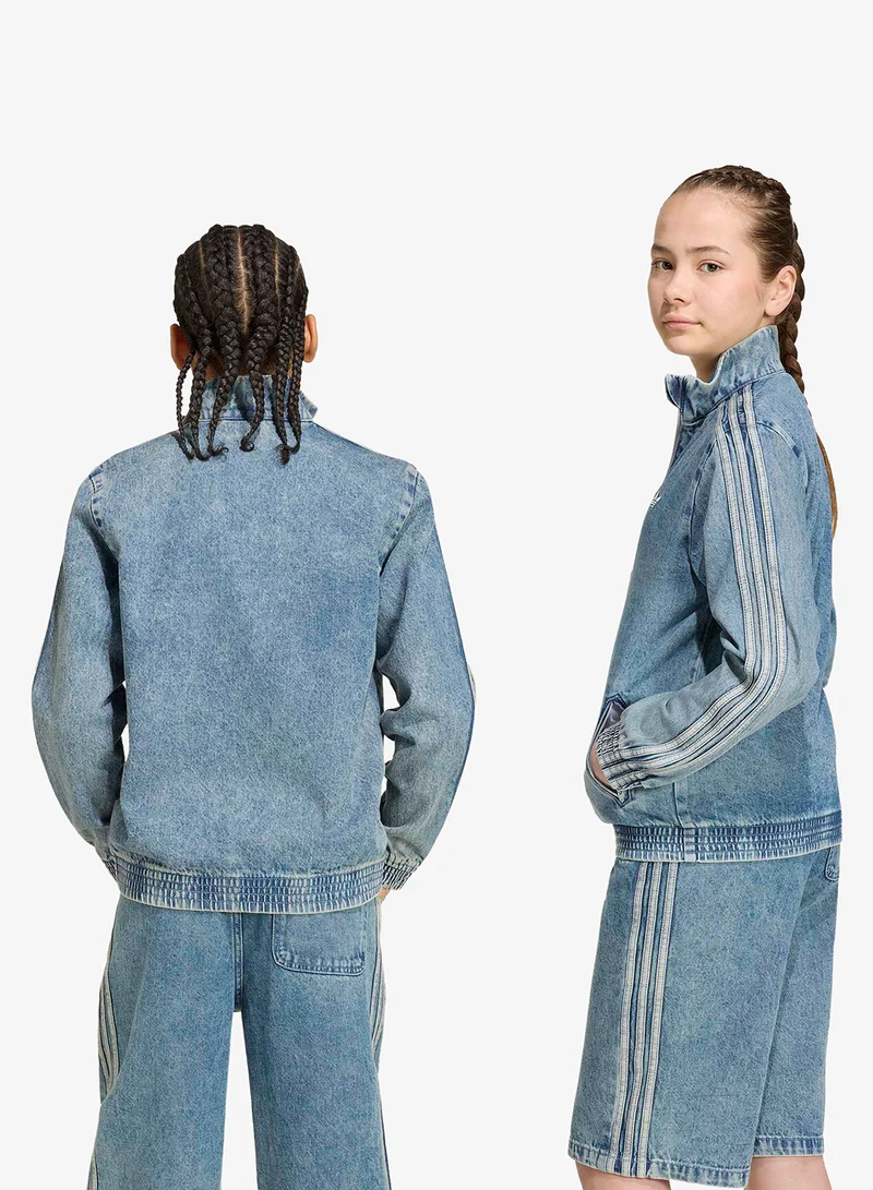 Adidas Originals Youth Firebird Denim Track Top
