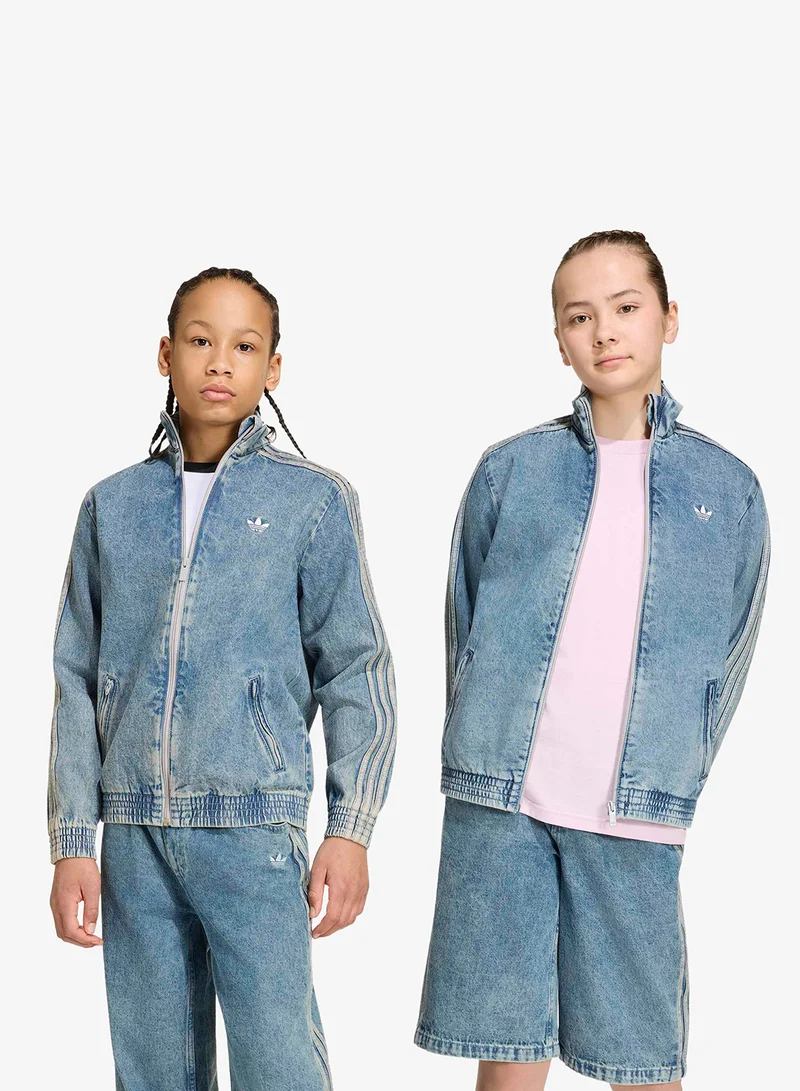 Adidas Originals Youth Firebird Denim Track Top