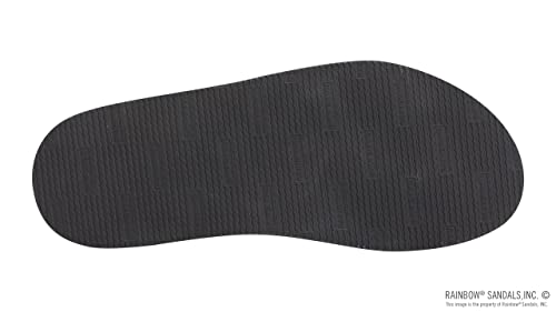 Rainbow Sandals Men's Premier Leather Single Layer Wide Strap with Arch, Grey, Men's Medium / 8.5-9.5 D(M) US - Image 5