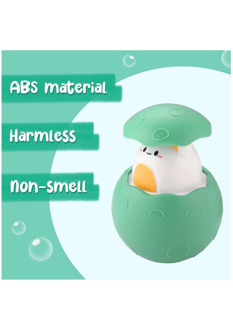 Zikra 3 Pack Baby Bath Toys Floating Wind Up Toys Spray Bathing Tub Fountain Toys for Toddlers 1-3 Shower and Floating Toys Pool Bath Time Bathtub Pool Sprinkle Bath Toy for Kids Children - Image 5