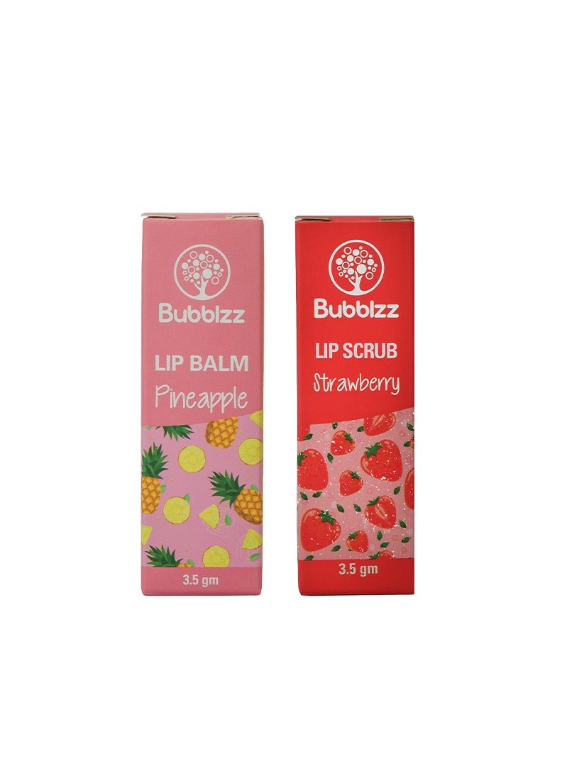 Bubblzz Lip Healing Kit (Pineapple)- 7 GM