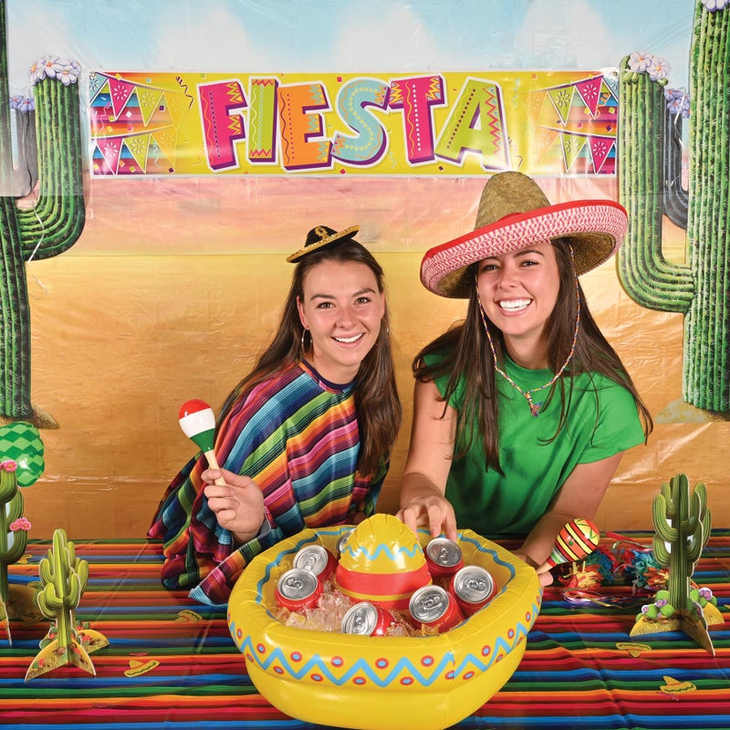 Beistle Desert Sand Wall Backdrops, 4' x 30', 2 Pack Western Decor, Photo Backdrop, Easy to Adhere Wall Covering, Multicolored Plastic - Image 3