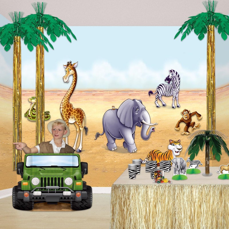 Beistle Desert Sand Wall Backdrops, 4' x 30', 2 Pack Western Decor, Photo Backdrop, Easy to Adhere Wall Covering, Multicolored Plastic - Image 5