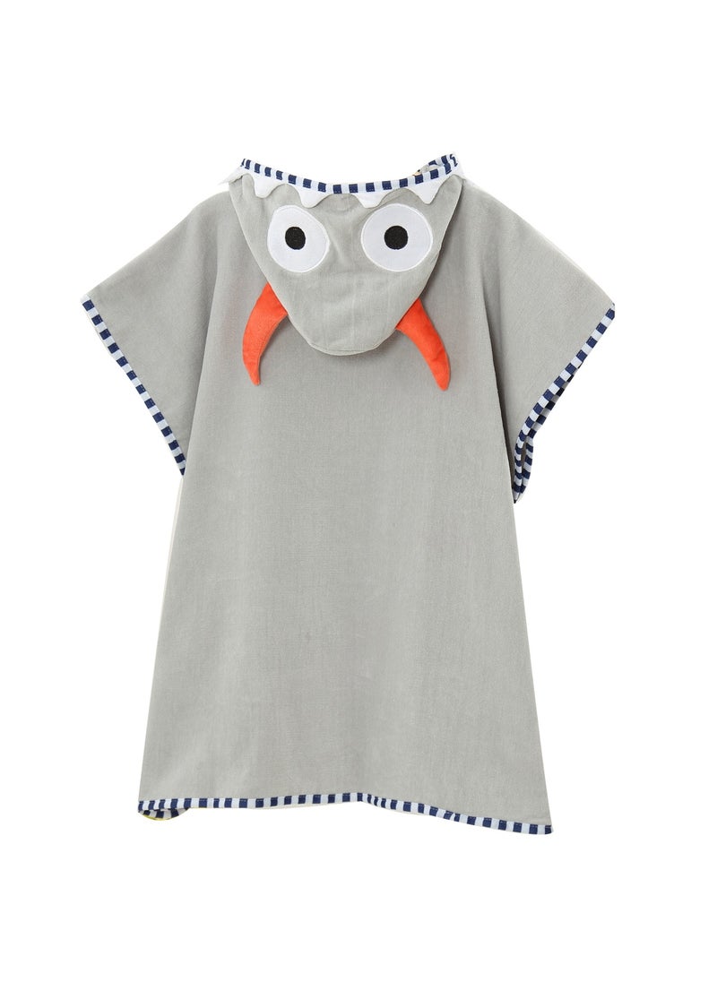 UOTOPO Animal Design kids Hooded Bathrobe Beach towel for Baby and Toddler 100% soft Cotton Towelling Bath Towel Swimming Changing Robe for Boys Girls 0-7 Years  - Image 1