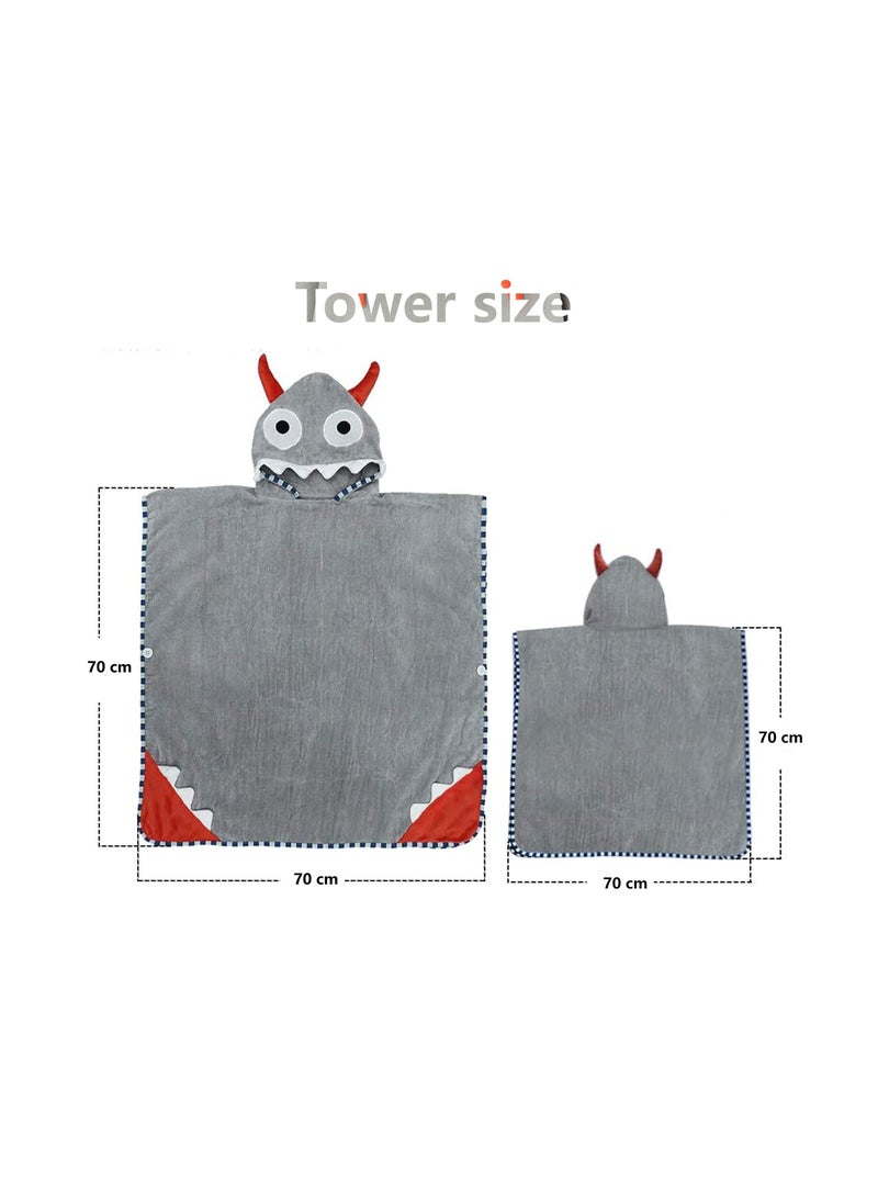 Animal Design kids Hooded Bathrobe Beach towel for Baby and Toddler 100% soft Cotton Towelling Bath Towel Swimming Changing Robe for Boys Girls 0-7 Years - pzsku/Z10751CB06B2A30708B01Z/45/_/1740563179/834f4088-9c06-43d3-9a4c-6336b62ef738