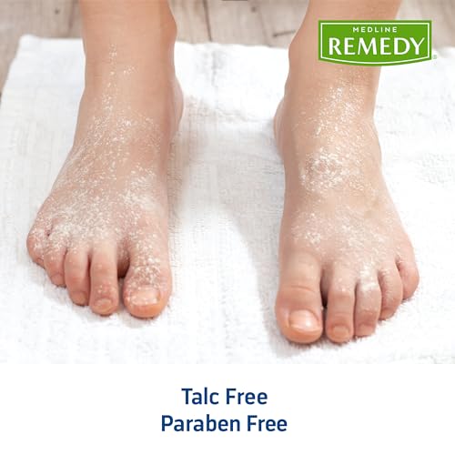 Medline Remedy Essentials Cornstarch Powder (1.5 oz Bottle), Fresh Scent, Talc Free, Travel Size, Skin Care, Absorbs Sweat, Soothes, Reduces Friction & Chafing, for Adults, Feet, Groin - Image 5