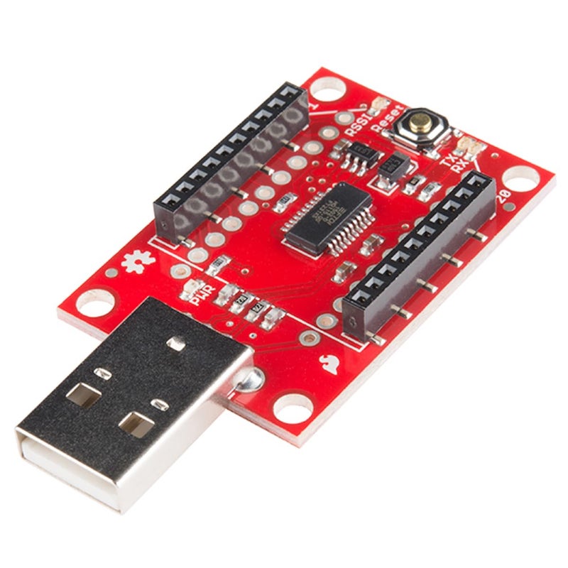 SparkFun XBee Explorer Dongle - Red - Image 1