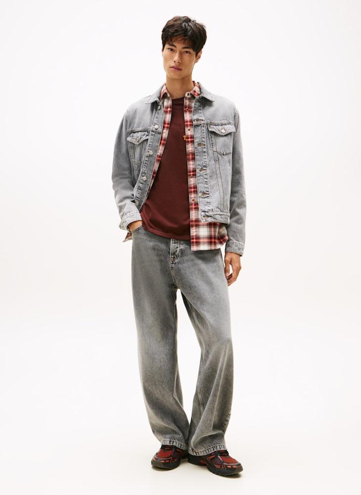 تومي جينز جاكيت جينز رايان بشعار خلفي - Image 4