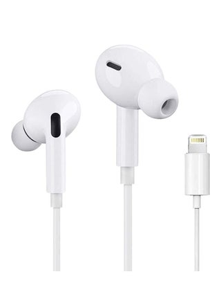 Apple Earbuds with Lightning Wired Headphones [Apple MFI Certified], iPhone Lightning Connector, Compatible with iPhone 13/12/SE/11/XR/XS/X/7/7 Plus /8/8Plus, Supports All iOS Systems，White - pzsku/Z10758FD7C7A78686BCBCZ/45/_/1682491626/c359a675-9d66-4c64-be80-2b2a75247dd2