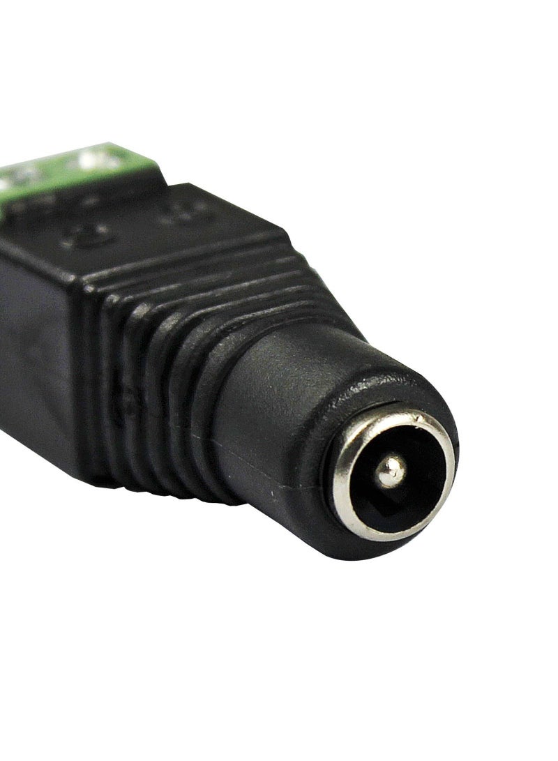 SYOSI SYOSI 10Pair Male & Female 2.1x5.5MM Barrel Power 12V Male and Female DC Jack Power Connector Adapter for CCTV Camera/Led Strip  - Image 3