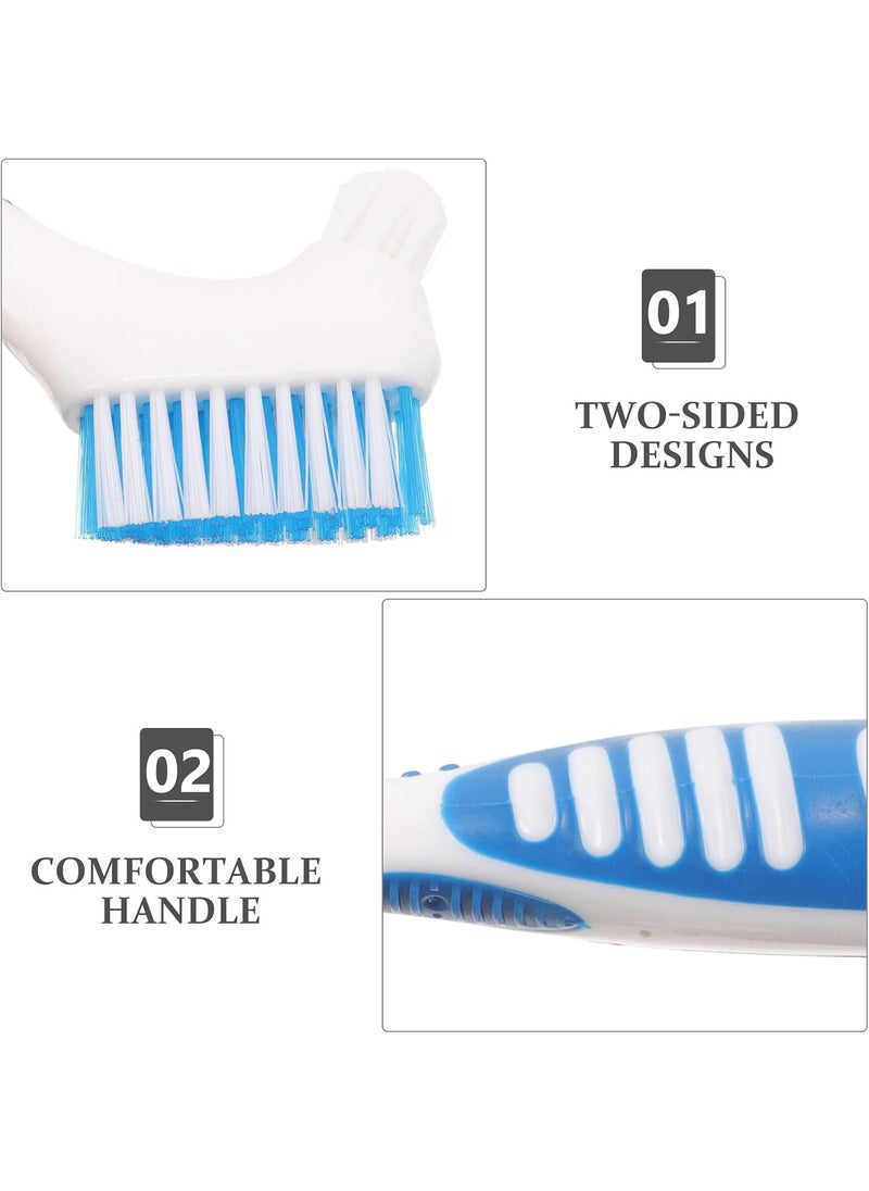 Healeved 2 Sets with Toothbrush Cases Cleaning Personal Toothbrush Small DoubleSide Assorted Color  - Image 4