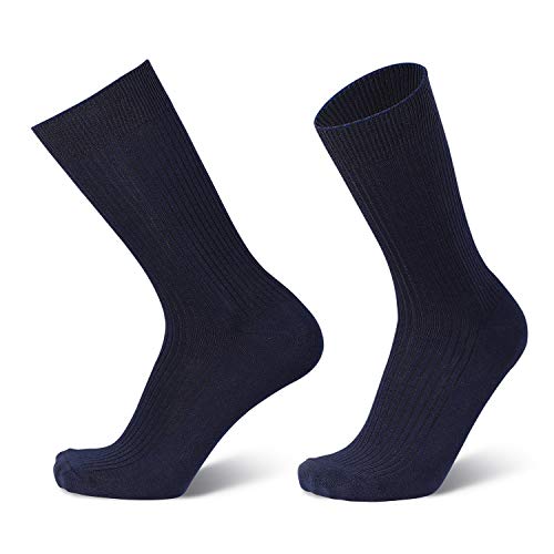 ANCHOR Men's Calf Length Cotton Socks (Pack Of 3) (PKA04-6_Multicolour) - Image 2