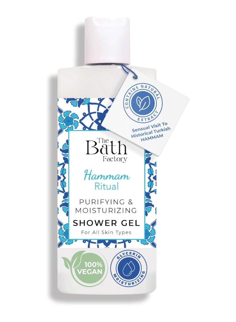 مصنع الحمام جل الاستحمام المنعش هامام 400 مل من The Bath Factory – غسول للجسم مُنعش - Image 1
