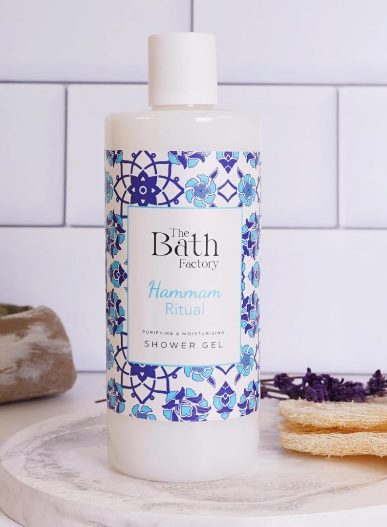 مصنع الحمام جل الاستحمام المنعش هامام 400 مل من The Bath Factory – غسول للجسم مُنعش - Image 2
