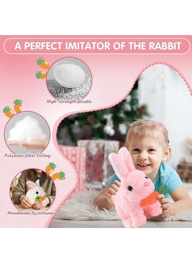 Nenrte Bunny Realistic Bun.ny Toy, Bunny Realistic Bunn.y-Jumping, Twitching, and Shaking Ears (Brown) - Image 5