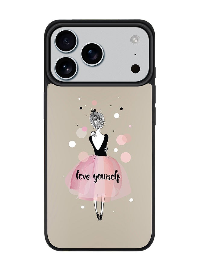 Stylizedd iPhone 17 Pro Max Case, [Compatible with MagSafe] Slim Magnetic cover Phone Case iPhone 17 Pro Max -Love Yourself - Image 1