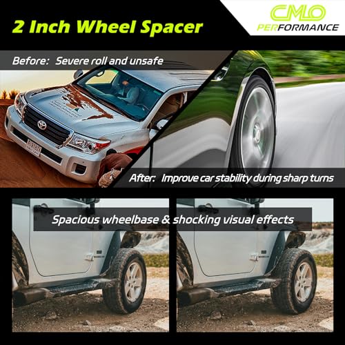 Customadeonly Forged 5x114.3 Wheel Spacers for 370Z 350Z 240SX 300ZX GTR Murano Maxima Sentra (4pcs 20mm Thick) Wheel Spacer for Q60 G37 G35 Hubcentric 5x4.5 66.1mm Bore M12x1.25 Lugs - Image 5