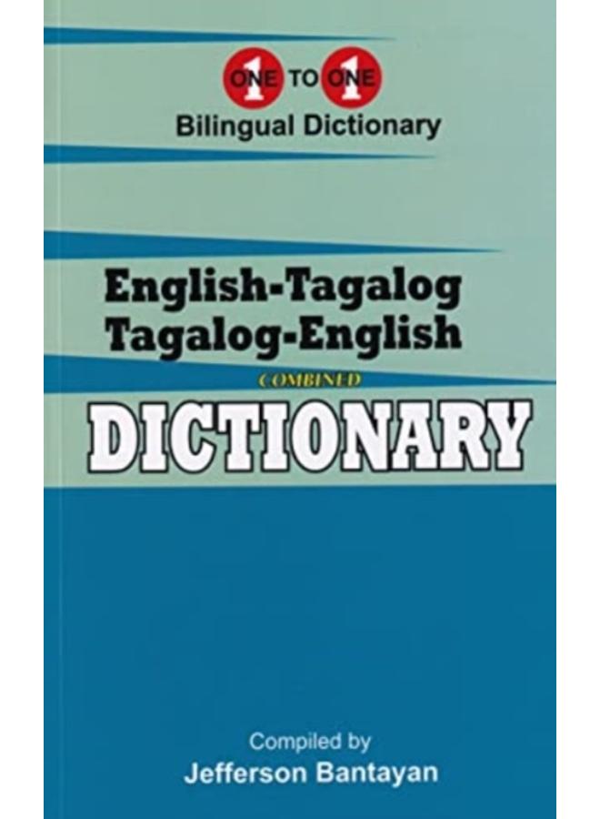 قاموس إنجليزي-تاغالوغ وتاغالوغ-إنجليزي واحد لواحد