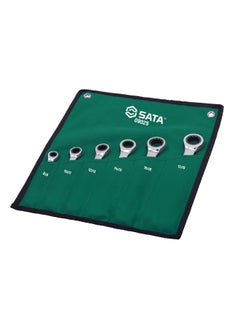 Sata SATA ST09025SJ 6-Piece Metric Double Box Ratcheting Wrench Set  - Image 3