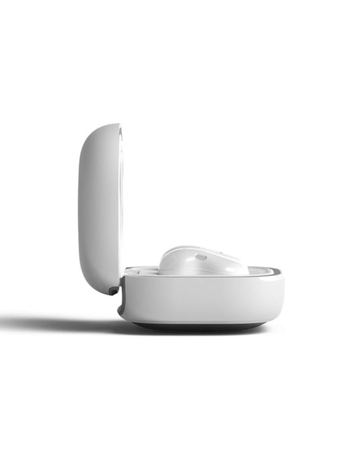 NIBEMINENT fashion design Case compatible with Galaxy Buds FE(2023) Buds2 Pro Case(2022) Galaxy Buds2 Case(2021) Galaxy Buds Pro Case(2021）Comes with cowhide rope and key chain (White)  - Image 5