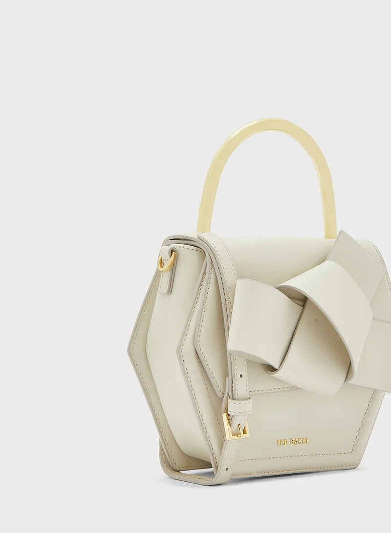 Ted Baker Hexana Mini Hexagon Top Handle Crossbody