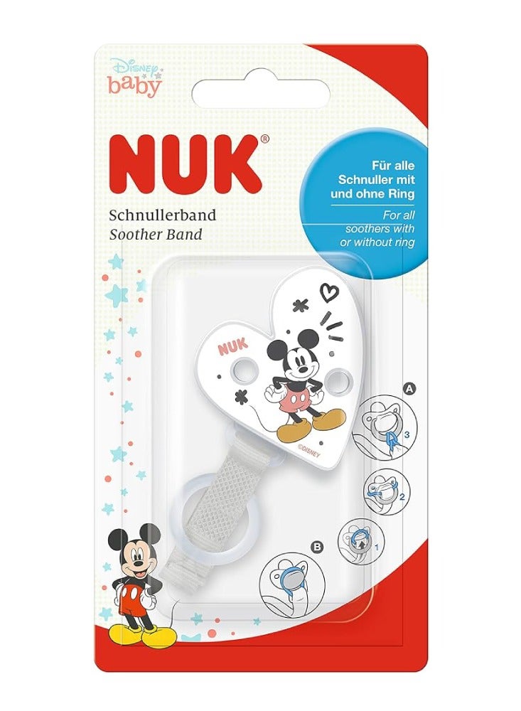 Nuk Mickey Pacifier Ribbon 1unit - Image 2