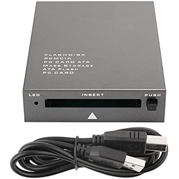 rayihni USB 2.0 PCMCIA CARD READER, USB2.0 INTERFACE TO PC CARD ATA, PCMCIA, PC CARD MEMORY CARD READER SUPPORT 20MB-20G, PLUG AND PLAY, HOT SWAP - Image 1