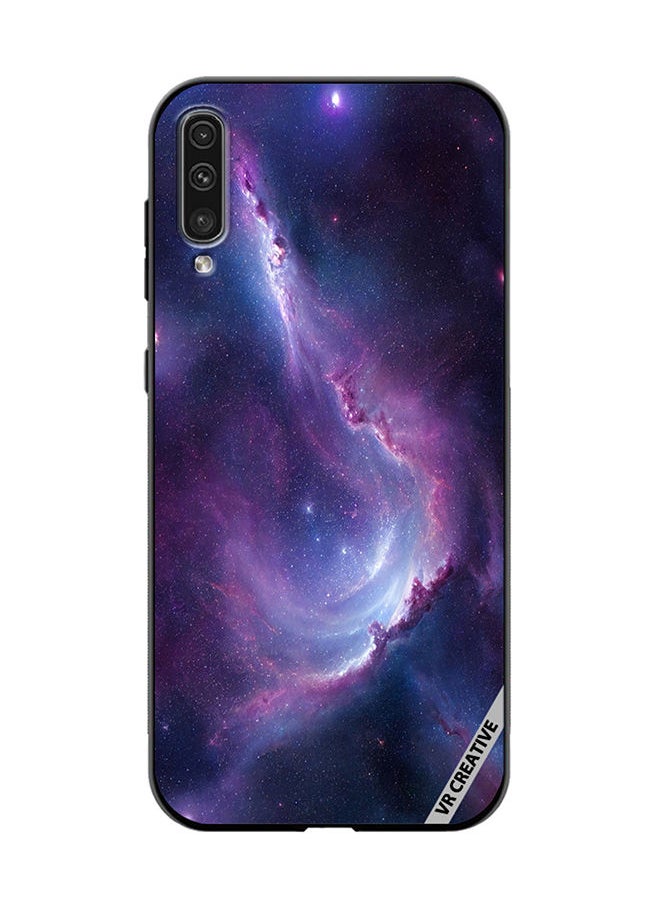 VR CREATIVE Protective Case Cover For Samsung Galaxy A70/A70s Galaxy With Colorful Nebula Design Multicolour  - Image 1