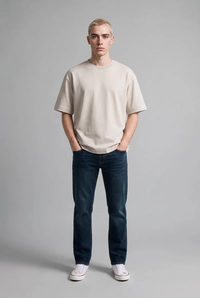 Sergio Regular Fit Regular Hem Trousers