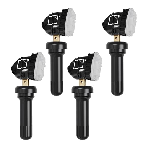 Jsueng 13598772 TPMS Sensor, GM Tire Pressure Monitoring System Sensor for Chevy Silverado Buick Cadillac GMC Hummer Saturn SAAB Replaces 13586335 13598771 13581558 Set of 4 315mhz - Image 1