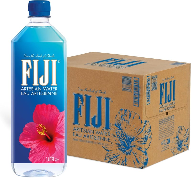 FIJI Natural Spring Water - 1 Litre Pack of 12 - Image 4