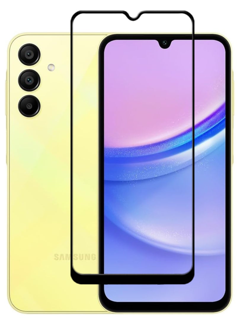 ACLIX Antistatic ESD Dustproof Premium Quality High Definition Tempered Glass Screen Protector Designed For Samsung Galaxy A15 - Image 1