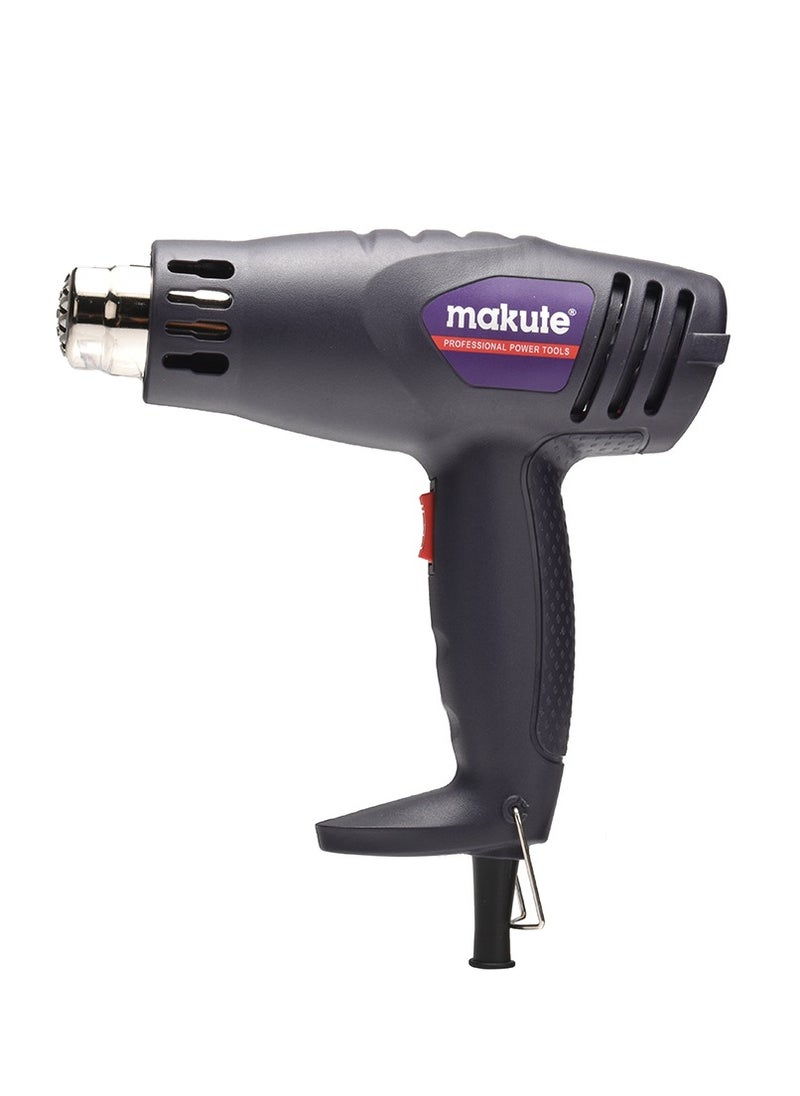 ماكيوت - Makute HEAT GUN HG003 - مسدس حراري بقوة 1600 وات يمكن الاعتماد عليه للمشروعات الاحترافية والمشروعات اليدوية - Image 1