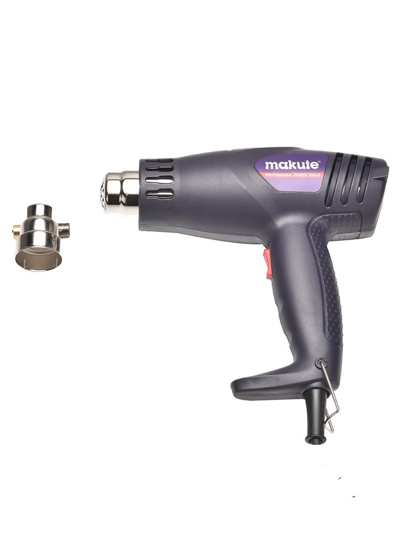 ماكيوت - Makute HEAT GUN HG003 - مسدس حراري بقوة 1600 وات يمكن الاعتماد عليه للمشروعات الاحترافية والمشروعات اليدوية - Image 1