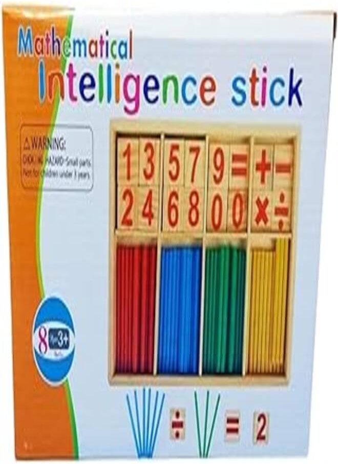 Al Safwa Al Safwa by W21-6 Montessori Numbers and Sticks 
