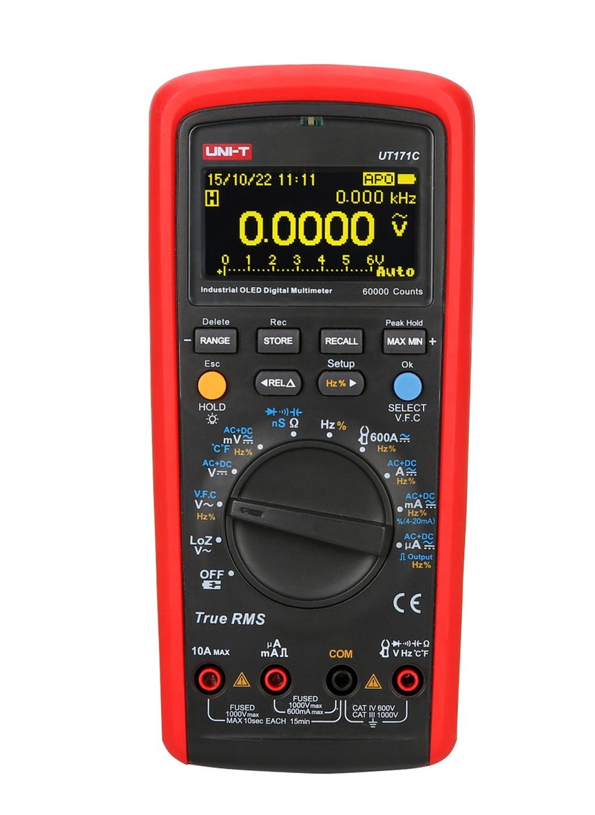 UniT UniT Ut171C Industrial True Rms Digital Multimeter 420Ma  - Image 1