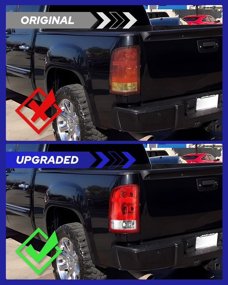 AUTOONE Driver Side Tail Light Assembly for 2007-2013 GMC Sierra - Image 2