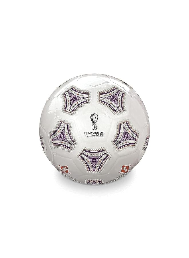 MONDO Qatar 2022 Fifa World Cup Lusail Bio Pvc Ball White 23 Cm Diameter 26055 - Image 1