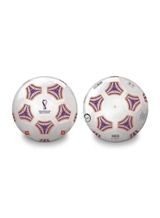 MONDO Qatar 2022 Fifa World Cup Lusail Bio Pvc Ball White 23 Cm Diameter 26055 - Image 2
