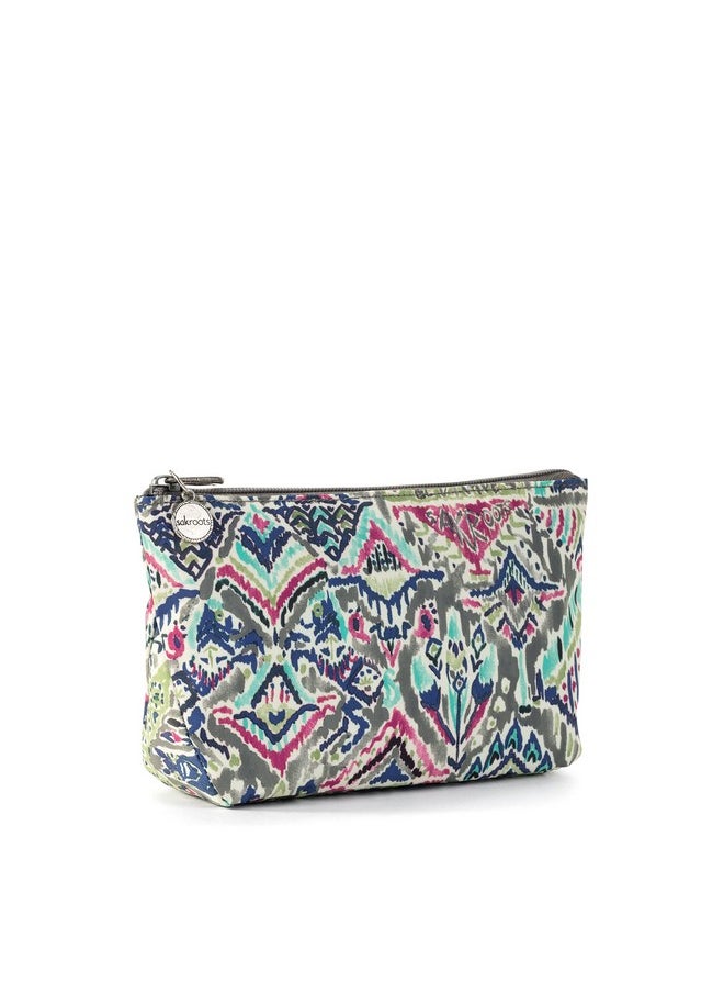 Sakroots Essential Medium Pouch In Ecotwill Slate Brave Beauti  - Image 2
