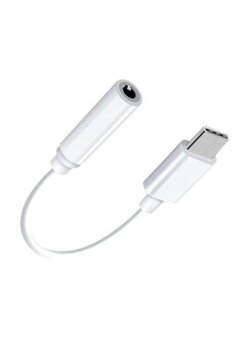 Lightning to 3.5mm Female Aux Audio Connector Adapter for Headphones and Earphones for Samsung Devices