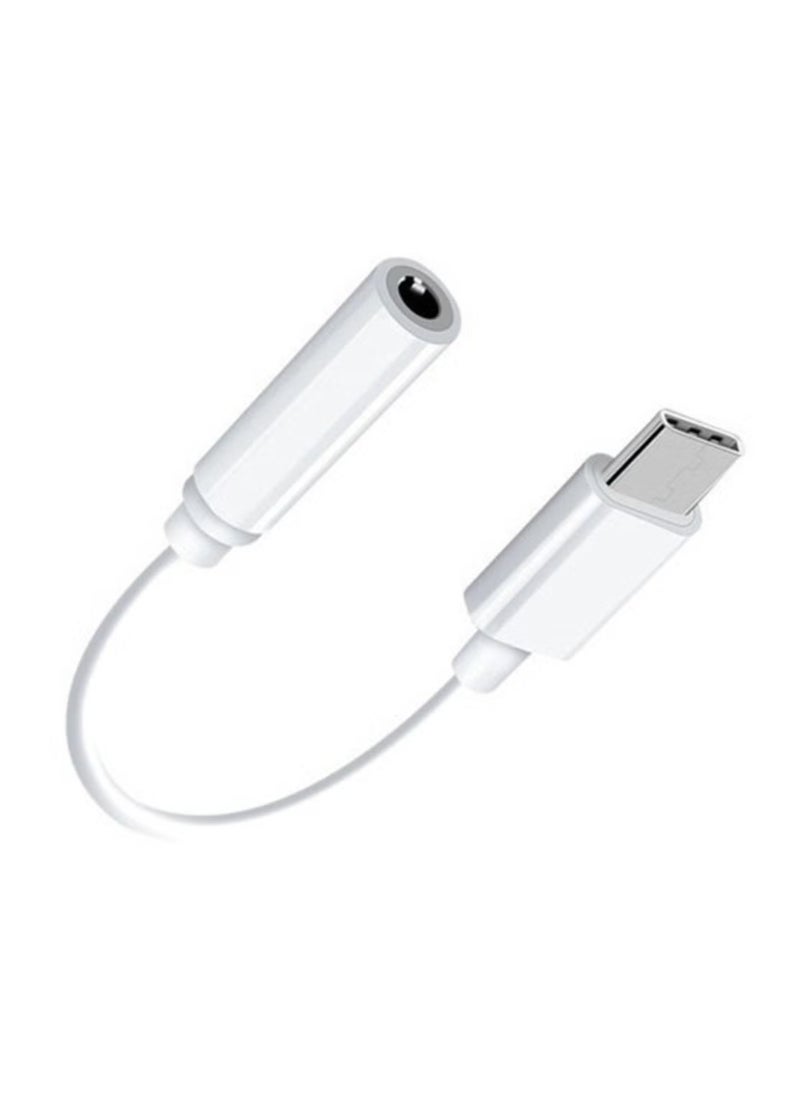 Lightning to 3.5mm Female Aux Audio Connector Adapter for Headphones and Earphones for Samsung Devices