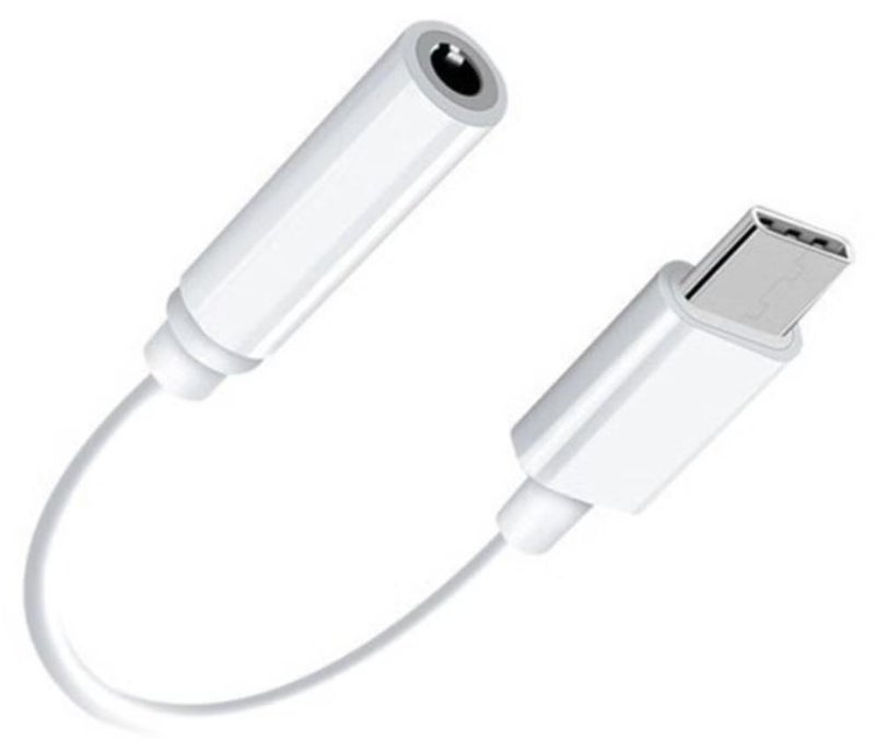 USB-C to 3.5mm Female Aux Audio Connector Adapter for Headphones and Earphones for Samsung Devices - Image 1