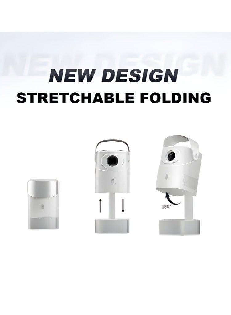 Smartberry Smartbarry 4K HT19 Mini Projector with WiFi & Bluetooth Portable Premium Android OS Projector, Dust Removal & Heat Dissipation Design for Home Theater, Office, Gaming and Business - Image 5